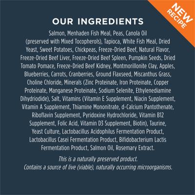 Show full view: Instinct Raw Boost Adult Grain-Free Real Salmon Recipe Dry Dog Food, 19-lb bag slide 9 of 12