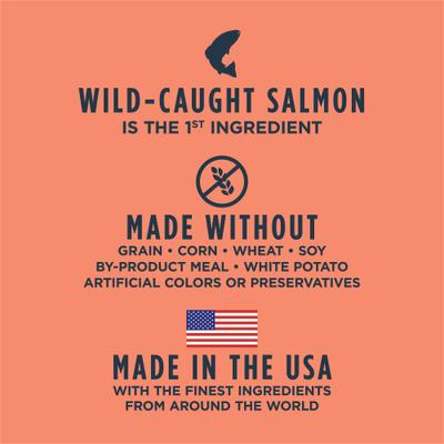 Show full view: Instinct Raw Boost Adult Grain-Free Real Salmon Recipe Dry Dog Food, 19-lb bag slide 6 of 12