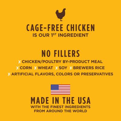 Show full view: Instinct Be Natural Real Chicken & Brown Rice Recipe Freeze-Dried Raw Coated Dry Dog Food, 25-lb bag + Instinct Raw Boost Puppy Whole Grain Real Chicken & Brown Rice Recipe Freeze-Dried Raw Coated Dry Dog Food, 4.5-lb bag slide 4 of 10