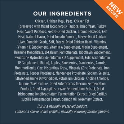 Show full view: Instinct Raw Boost Adult Grain-Free Real Chicken Recipe Dry Dog Food, 20-lb bag slide 9 of 12