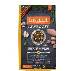 Instinct Raw Boost Adult Grain-Free Real Chicken Recipe Dry Dog Food, 10-lb bag