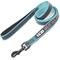 Show in main carousel: Pawtitas Personalized Padded Reflective Dog Leash, Teal, Medium/Large: 6-ft long, 1-in wide slide 1 of 10