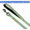 Show in main carousel: Pawtitas Personalized Padded Reflective Dog Leash, Green, Medium/Large: 6-ft long, 1-in wide slide 6 of 10