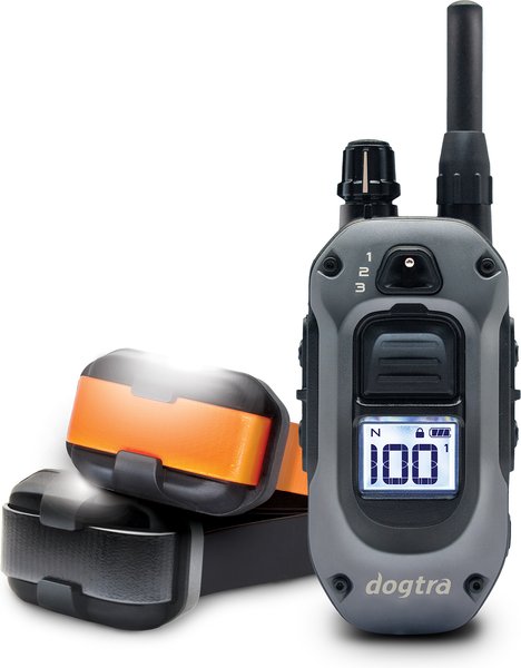 Show full view: Dogtra 280X 2/Dog 1/2 Mile IPX9K Waterproof Vibration & Tone Remote Dog Training Collar, 8 to 10-in neck, Black slide 9 of 9