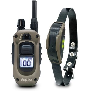 Dogtra 1900X 4000-ft IPX9K Waterproof Vibration & Tone Remote Dog Training Collar, 13 to 20-in neck, Black