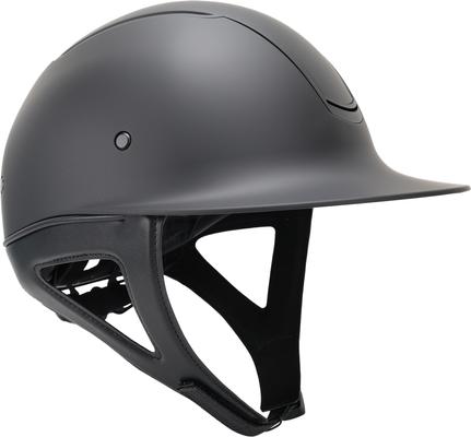 Show full view: Ovation Vantage ERT Horse Riding Helmet, Black Matte, Small/Medium slide 2 of 3