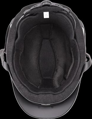 Show full view: Ovation Sphero Horse Riding Helmet, Black Matte, Small/Medium slide 3 of 4