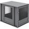 Show in main carousel: New Age Pet ECOFLEX FlexiDoor Double Door Furniture Style Dog Crate, Black, Medium: 32 inch slide 6 of 13