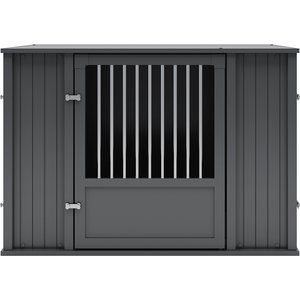 Xbrigh Heavy Duty Indestructible Escape Proof Steel Dog Crate