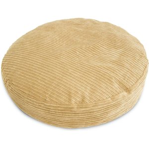 Cordaroys Forever Terry Corduroy Dog Bed, Khaki, 30-in