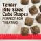 Show in main carousel: Merrick Healthy Bites Beef & Bone Broth Grain-Free Soft & Chewy Dog Treats, 6-oz pouch slide 4 of 12