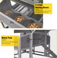 Aivituvin AIR46-M Chicken Coop with Run, 8 to 10 Chicken Capacity, 118-in slide 2 of 6