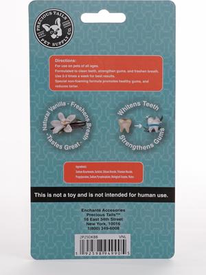 Show full view: Precious Tails 2 Piece Dog & Cat Dental Kit slide 3 of 8