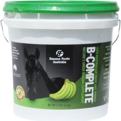 B-COMPLETE 100% Dried Green Banana Digestive Aid Horse Supplement, 7.7-lb pail slide 1 of 6