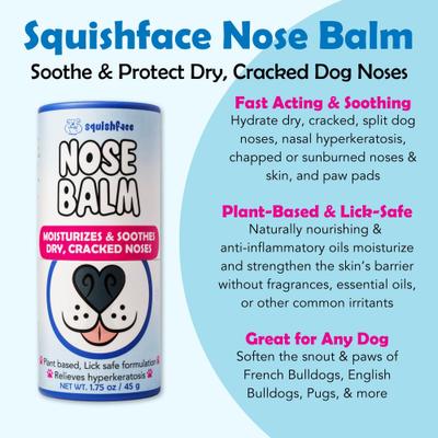 Show full view: Squishface Dog Nose Balm, 1.75-oz tube slide 7 of 8