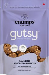 Crumps' Naturals Gutsy Calm Bites Sweet Potato Dog Treats, 10-oz bag