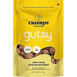 Crumps' Naturals Gutsy Happy Bites Chicken Dog Treats, 4.6-oz bag