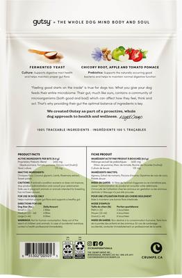 Show full view: Crumps' Naturals Gutsy Balance Bites Sweet Potato Dog Treats, 4.6-oz bag slide 10 of 10