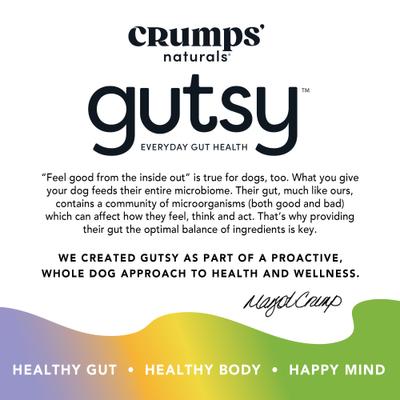 Show full view: Crumps' Naturals Gutsy Immune Bites Chicken Dog Treats, 10-oz bag slide 7 of 10