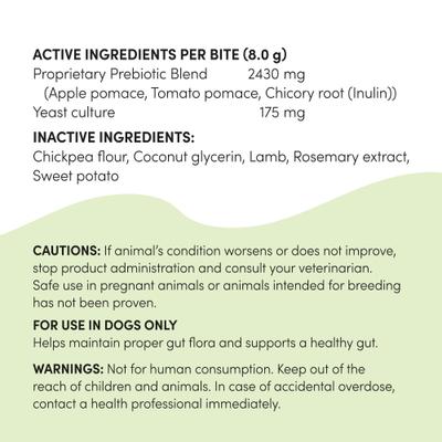 Show full view: Crumps' Naturals Gutsy Balance Bites Sweet Potato Dog Treats, 4.6-oz bag slide 3 of 10