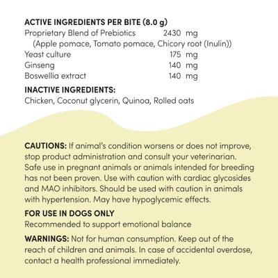 Show full view: Crumps' Naturals Gutsy Happy Bites Chicken Dog Treats, 10-oz bag slide 3 of 10