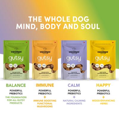 Show full view: Crumps' Naturals Gutsy Calm Bites Sweet Potato Dog Treats, 10-oz bag slide 9 of 10