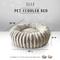 Show in main carousel: Elle Round Wide Wale Cuddler Dog & Cat Bed, Gray slide 7 of 8