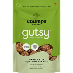 Crumps' Naturals Gutsy Balance Bites Sweet Potato Dog Treats, 4.6-oz bag