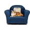 Show in main carousel: Keet Personalized Mini Plush Chair & Accent Pillow Furniture Style Cat Bed, Navy slide 5 of 10