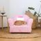 Show in main carousel: Keet Personalized Mini Plush Chair & Accent Pillow Furniture Style Cat Bed, Pink slide 1 of 8