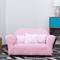 Show in main carousel: Keet Mini Plush Sofa & Accent Pillows Furniture Style Cat Bed, Pink slide 2 of 8