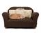 Show in main carousel: Keet Personalized Mini Plush Sofa & Accent Pillows Furniture Style Cat Bed, Brown slide 3 of 9