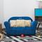Show in main carousel: Keet Personalized Mini Plush Sofa & Accent Pillows Furniture Style Cat Bed, Navy slide 2 of 8