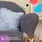 Show in main carousel: Keet Personalized Mini Plush Chair & Accent Pillow Furniture Style Cat Bed, Charcoal slide 7 of 9
