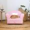 Show in main carousel: Keet Mini Plush Chair & Accent Pillow Furniture Style Cat Bed, Pink slide 1 of 9