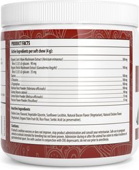 Real Mushrooms Mushroom Relax Soft Chew Calming Supplement for Dogs & Cats, 60 count slide 2 of 9