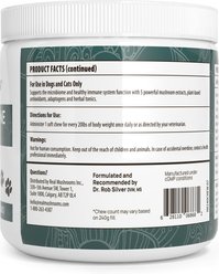 Real Mushrooms Mushroom Immune Chews Supplement for Dogs & Cats, 60 count slide 2 of 9