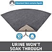 Show in main carousel: Drymate Corner Ridged Cat Litter Trapping Mat, Grey, 29.5-in x 29.5-in slide 3 of 12