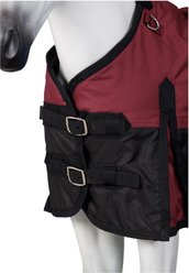Tough1 600D Foal Horse Blanket, Burgundy, Large slide 2 of 2