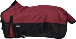 Tough1 600D Foal Horse Blanket, Burgundy, Large slide 1 of 2