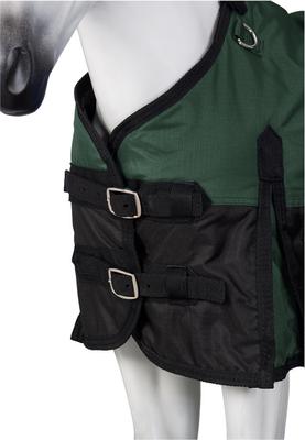 Show full view: Tough1 600D Foal Horse Blanket, Hunter Green, Small slide 2 of 2