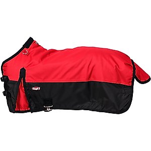 Tough1 600D Foal Horse Blanket, Red, Medium