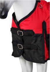 Tough1 600D Foal Horse Blanket, Red, Medium slide 2 of 2