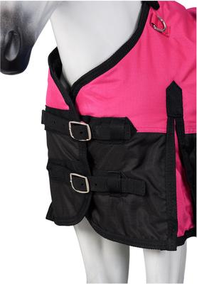 Show full view: Tough1 600D Foal Horse Blanket, Pink, Large slide 2 of 2