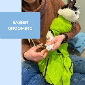 Calm & Cozy Cat Wrap Pro, Medium, Grey