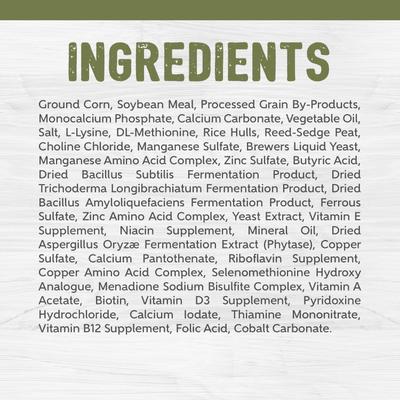 Show full view: Kent / Blue Seal Home Fresh Multi-Flock Chick N Game Starter Grower 22% Protein Poultry Food, 50-lb bag slide 9 of 9