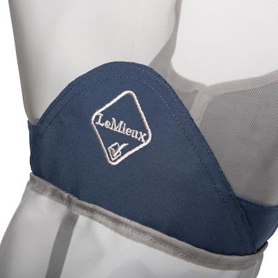 Show full view: LeMieux Armourshield Pro Full Horse Fly Mask, Navy, Medium slide 5 of 9