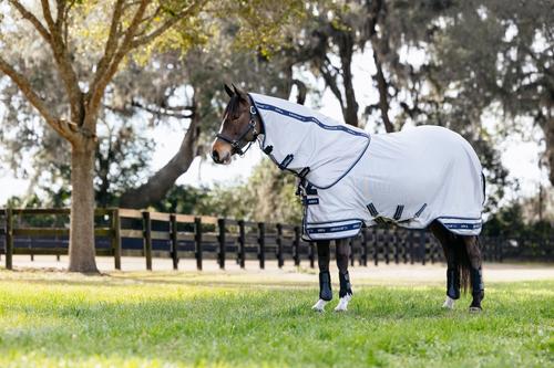 Show full view: LeMieux Arika Armour-Tek Rug Horse Fly Sheet, Grey, 78-in slide 2 of 7