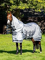 LeMieux Kudos AeroGuard Rug Horse Fly Sheet, Silver, 78-in slide 1 of 9