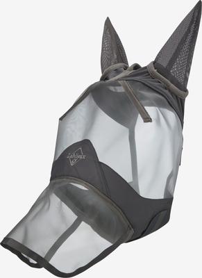 Show full view: LeMieux Armourshield Pro Full Horse Fly Mask, Grey, Large slide 2 of 5